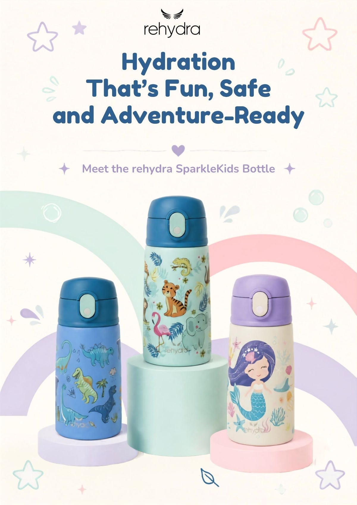 Rehydra Sparkle Kids Bottle
