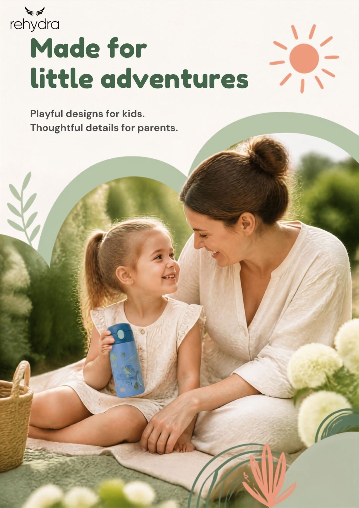 Rehydra Sparkle Kids Bottle
