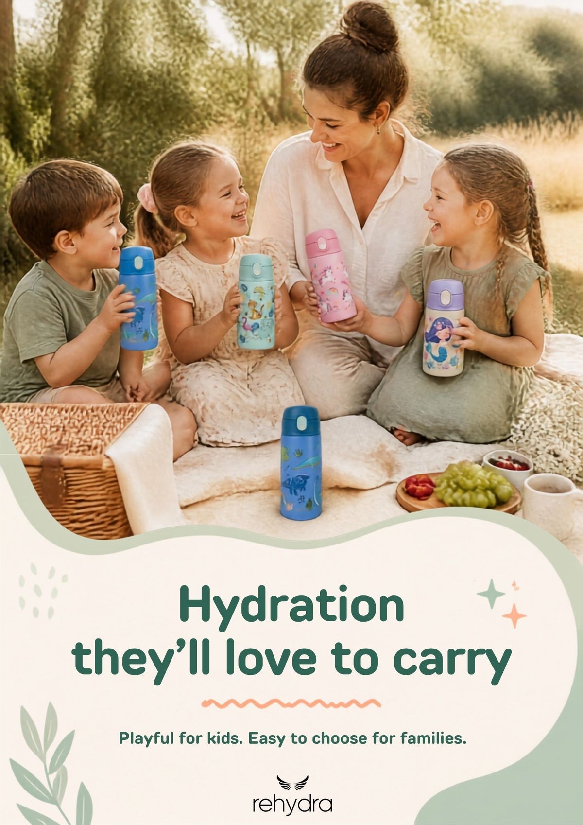 Rehydra Sparkle Kids Bottle